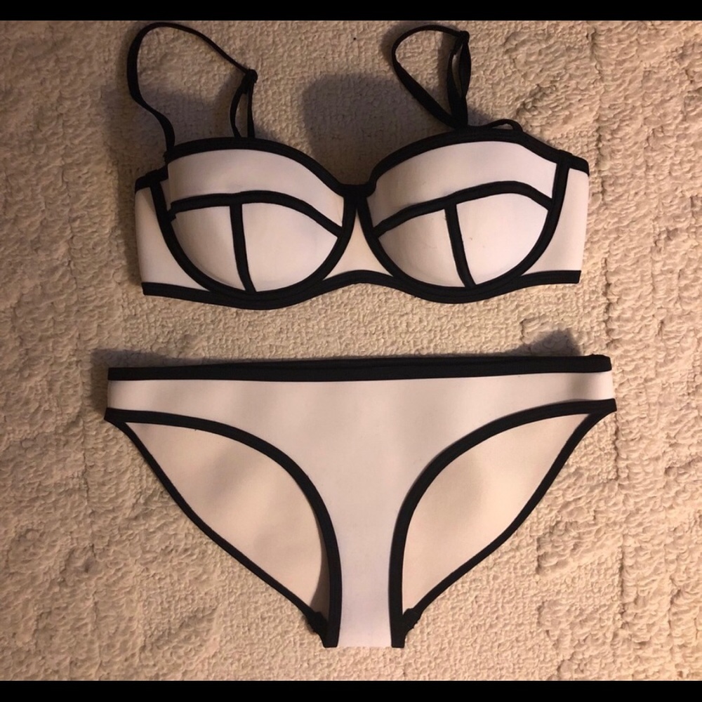 Authentic TRIANGL bikini, white